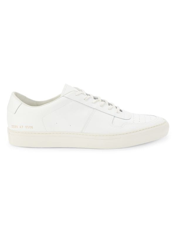 Common Projects Perforated Leather Low Top Sneakers